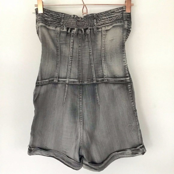 Boom Boom Jeans Strapless Studded Romper Medium - Picture 4 of 7